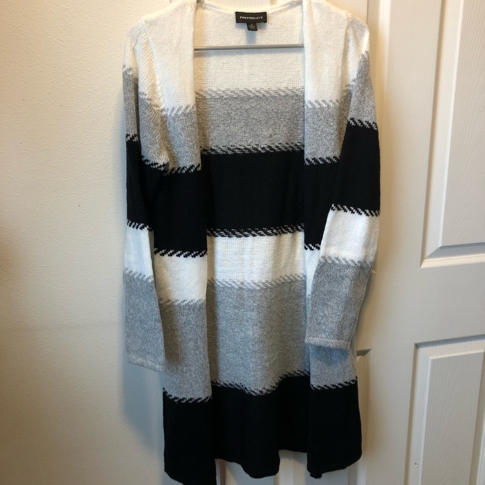 Duster sweater cardigan